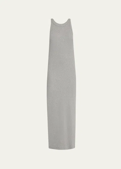 TOTÊME CURVED RIB KNIT TANK DRESS