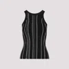 TOTÊME CURVED RIBBED TANK TOP