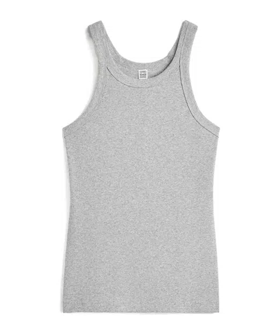 Totême Top Toteme Woman Color Grey In Grau