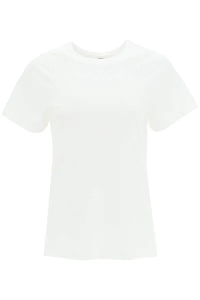 Totême Curved Seam T-shirt In Multicolor