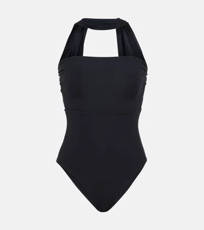 Totême Cutout Swimsuit In Black
