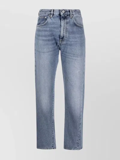 TOTÊME DENIM TWISTED SEAM TROUSERS