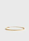 Totême Diamond Chain Bracelet 18kt Gold In Gold