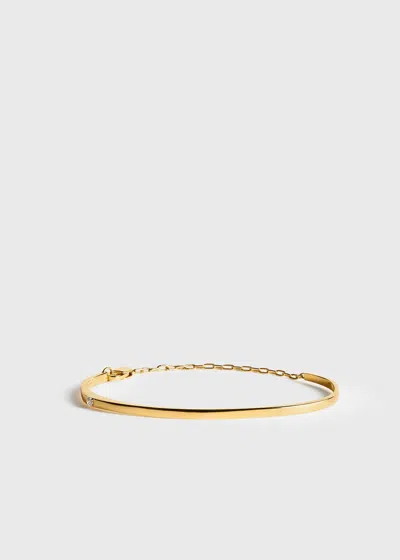 Totême Diamond Chain Bracelet 18kt Gold