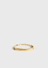 Totême Diamond Chain Ring 18kt Gold In Gold