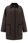 Totême Toteme Coats In Brown