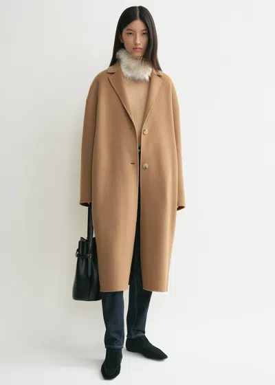 Totême Doublé Cocoon Coat Camel