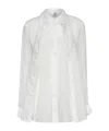 Totême Layered Ramie Voile Shirt