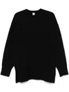 Totême Silk And Cashmere-blend Sweater In Schwarz