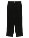 Totême Double-pleat Trousers In Black