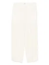 Totême Double-pleat Trousers In White