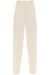 TOTÊME DOUBLE-PLEATED VISCOSE TROUSERS