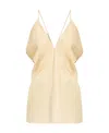Totême Beige Draped Camisole In Nude