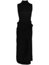 Totême Dress Toteme Woman Color Black In Schwarz
