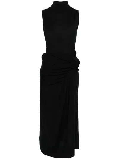 Totême Dress Toteme Woman Color Black In Schwarz