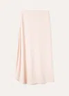 Totême Draped Midi Skirt In Pink