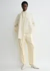 Totême Draped-scarf Knit Ivory In Ivory