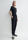 Totême Drawstring Cashmere Sweatpants Navy In Navy