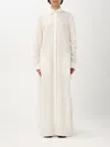 Totême Striped Jacquard Shirt Dress In White