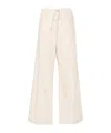 Totême Toteme Tie-waist Fluid Trousers In White