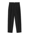 Totême Envato Tapered Trousers In Black