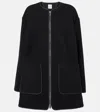 Totême Jacke Aus Einem Wollgemisch In Schwarz
