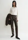 Totême Fine Crew-neck Knit Off-white In Off-white