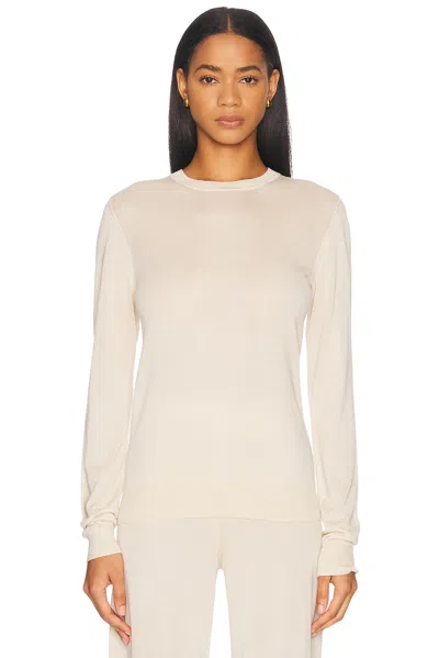 TOTÊME FINE CREWNECK KNIT SWEATER