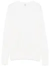 Totême Fine-knit Sweater In White