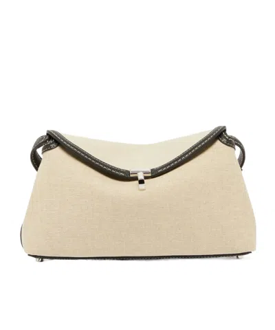 Totême Flap Shoulder Bag In Nude