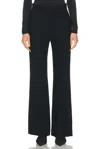 Totême Flared Evening Trouser In Black