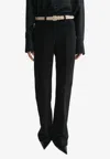 Totême Fine Turtleneck Black In Black