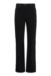 Totême Toteme Flared Trousers In Black
