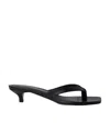 Totême Toteme Women Flip Flop Kitten Heels In Black