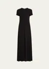 TOTÊME FLUID JERSEY MAXI DRESS