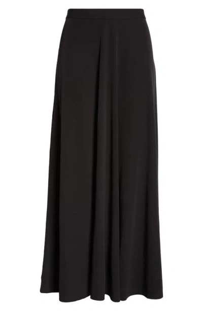 Totême Fluid Jersey Maxi Skirt In Black
