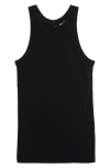 Totême Fluid Jersey Sleeveless Top In Black