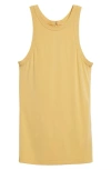 Totême Toteme Fluid Jersey Sleeveless Top In Yellow