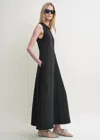 Totême Fluid Summer Dress Black