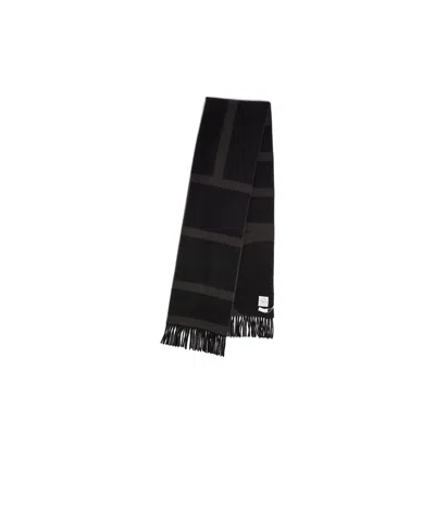 Totême Fringed Scarf In Black