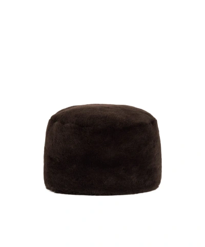 TOTÊME TOTÊME FLUFFY PILLBOX HAT