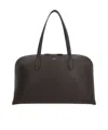 Totême Grained-leather Tote Bag