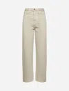 Totême Grey Denim Twisted Seam Jeans