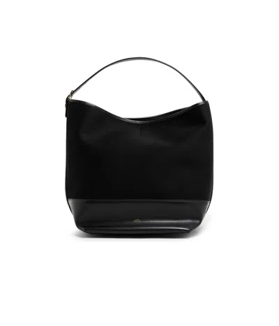 Totême Handle Shoulder Bag In Black