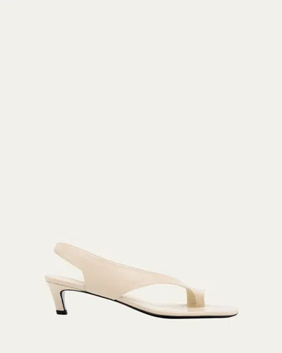 Totême Heeled Thong Sandals