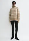 Totême Heritage Turtleneck Soft Camel In Soft Camel
