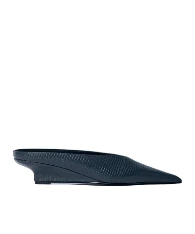 TOTÊME TOTÊME SHARP EMBOSSED MULES