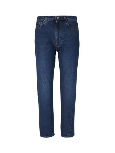 Totême High-rise Straight-leg Jeans In Blue