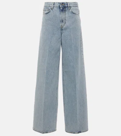 TOTÊME HIGH-RISE WIDE-LEG JEANS