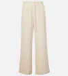 Totême Twisted Seam Organic Cotton Boxer Pants In Beige